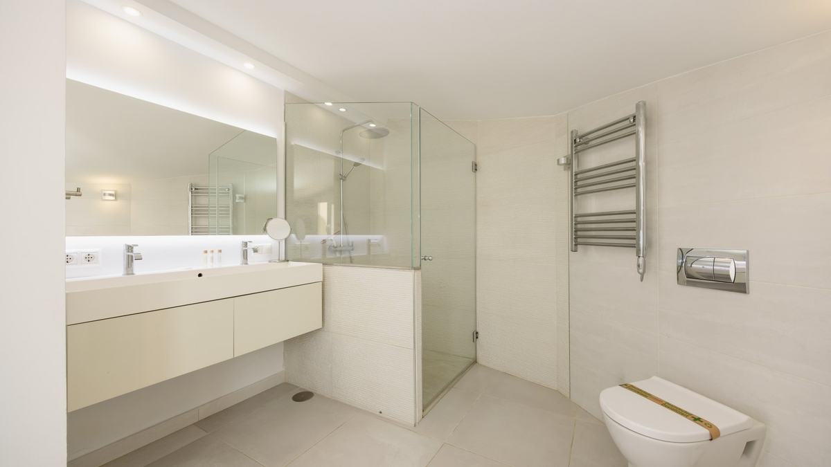 Baño en mármol