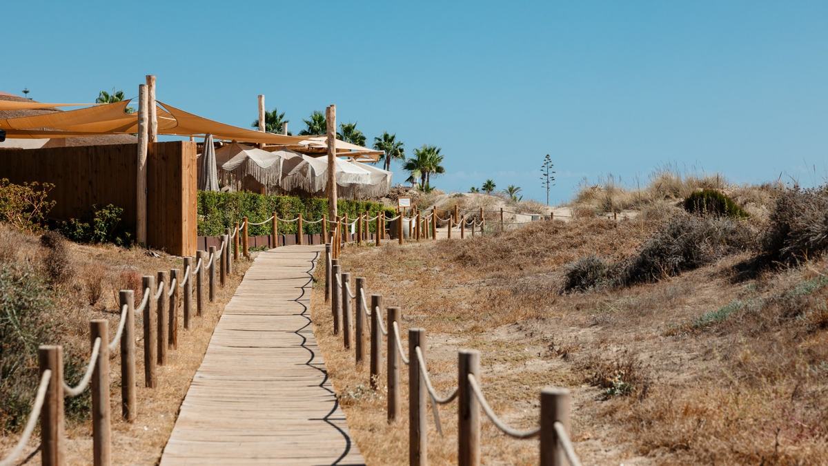 Pasarela a la playa